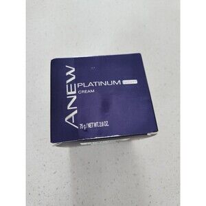 Avon Anew Platinim Night Cream Large 2.6 oz.  New Unopened Box